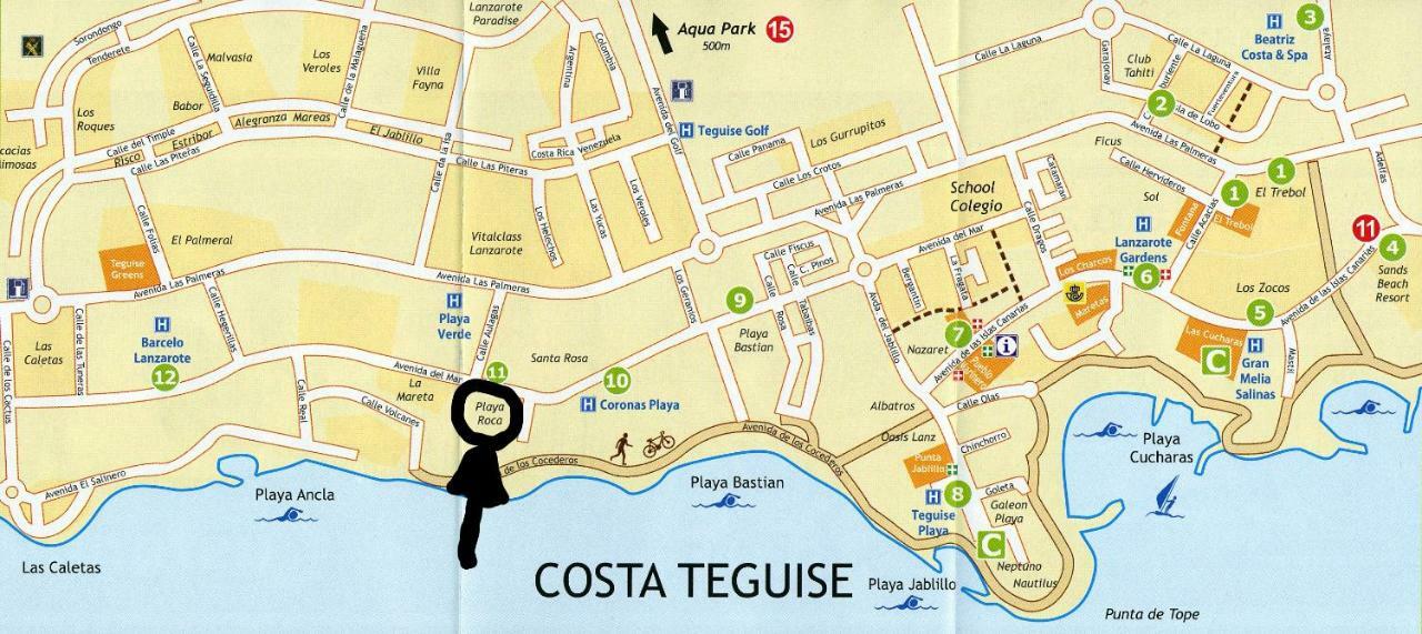 Beautiful Studio On The Seafront Costa Teguise Zewnętrze zdjęcie